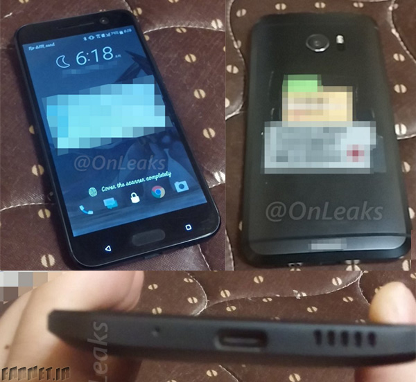درز تصاویر واضح و زنده HTC 10 به همراه مشخصات فنی