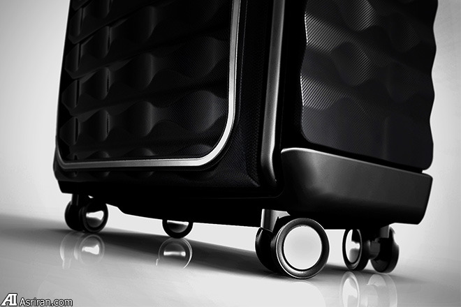 «نیت»؛ چمدان هوشمند تاشو