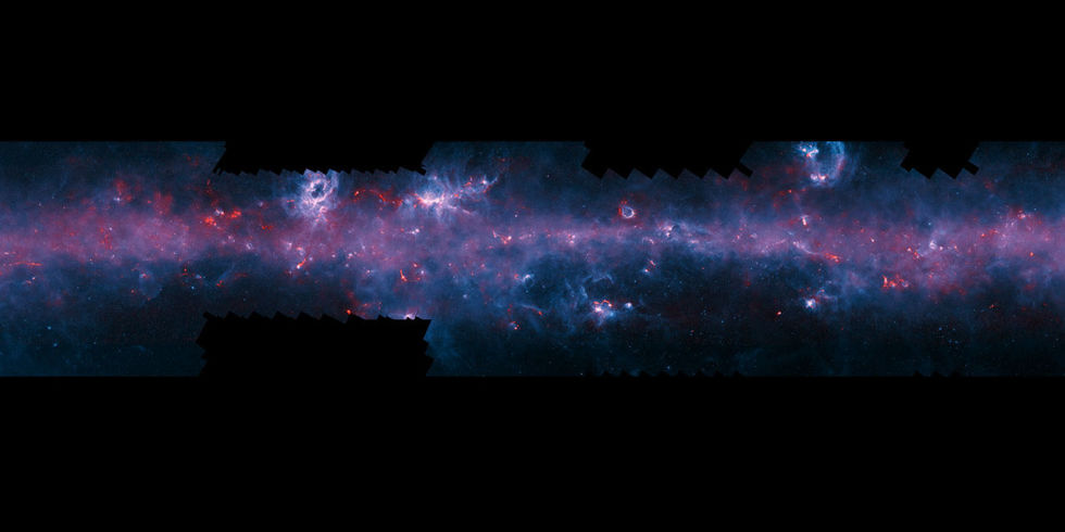 انتشار دقیق ترین نقشه کهکشان راه شیری