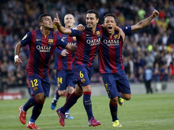 بارسا 8 گل زد و بالای جدول باقی ماند (+عکس)