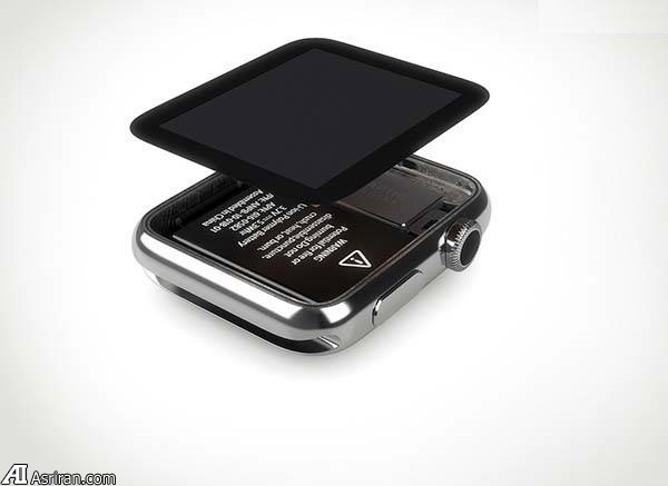 کالبد شکافی اپل واچ با رندر سه بعدی