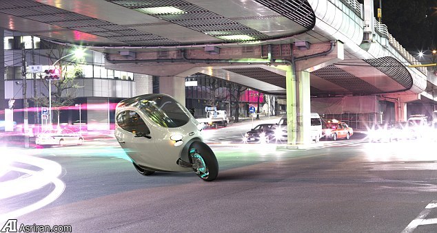 C-1؛ حاصل ادغام خودرو و موتورسیکلت C-1؛ حاصل ادغام خودرو و موتورسیکلت