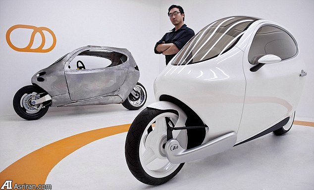 C-1؛ حاصل ادغام خودرو و موتورسیکلت C-1؛ حاصل ادغام خودرو و موتورسیکلت