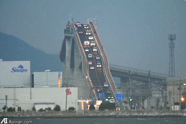 پل اِشیما اوهاشی؛ ترن هوایی برای رانندگان!