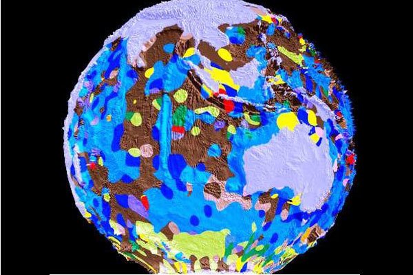 رونمایی از نخستین نقشه دیجیتال بستر اقیانوسها