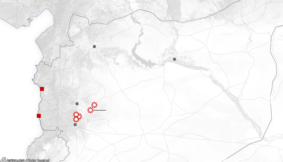 حمله روسیه به مواضع گروه های تحت حمایت آمریکا در سوریه