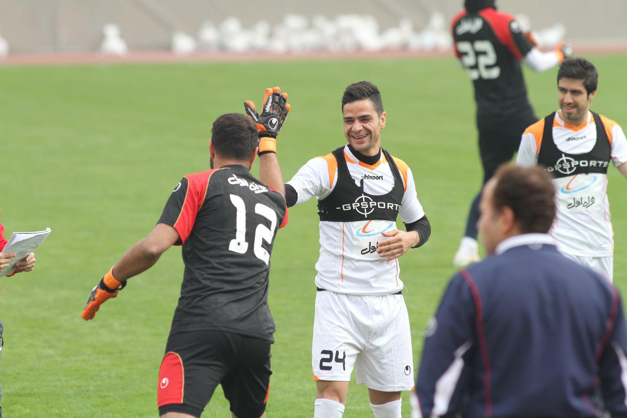 نشاط در تمرین تیم ملی (گزارش تصویری)