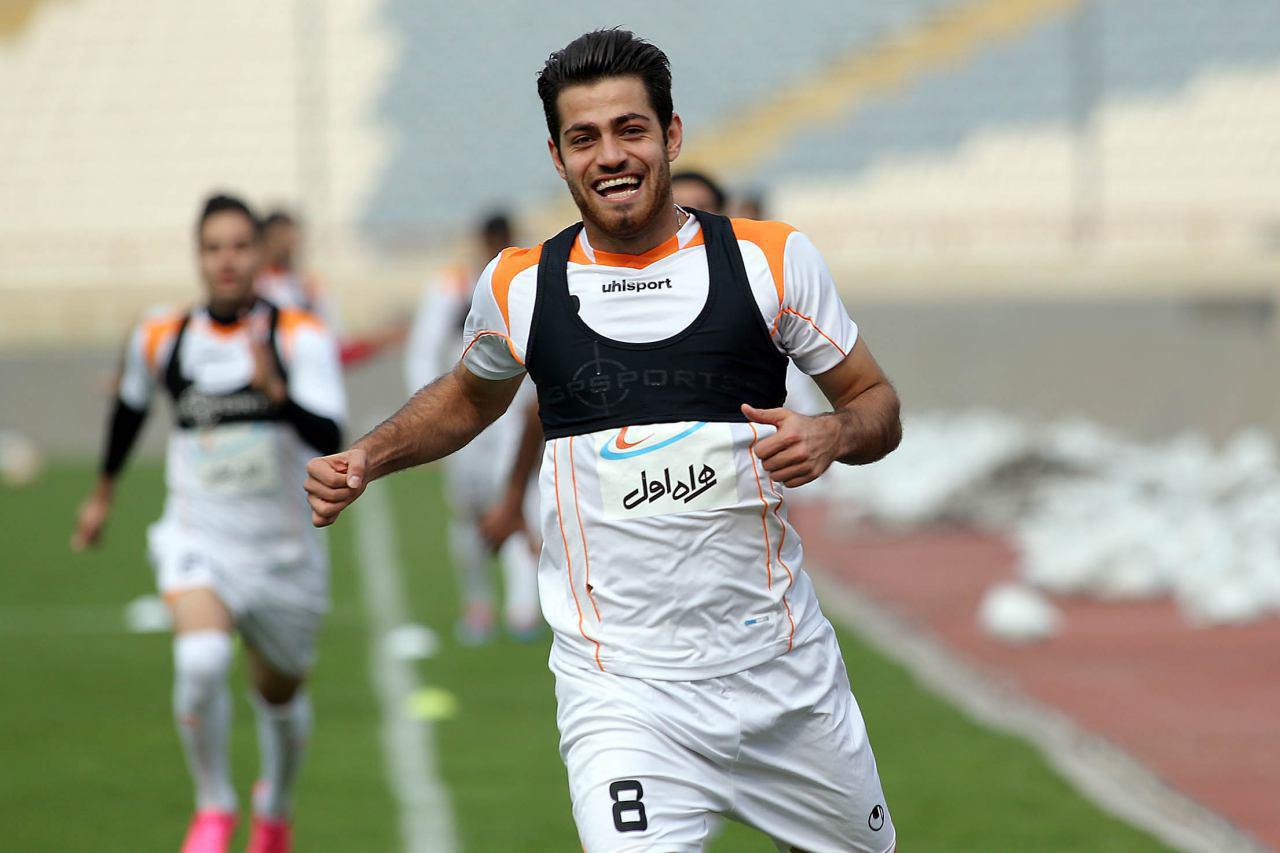 نشاط در تمرین تیم ملی (گزارش تصویری)