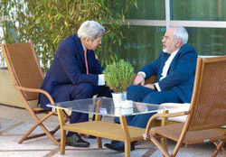 گفت‌وگوی ظریف و جان‌کری درباره برجام