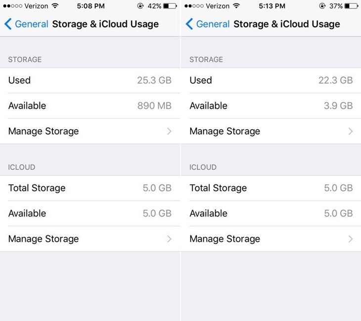 آزاد کردن فضای حافظه در آیفون