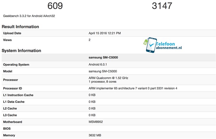 سری گوشی های گلکسی C سامسونگ در راه است