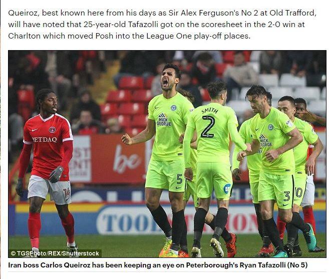 تفضلی ؛غول 194 سانتی برای خط دفاع کی روش(+عکس)