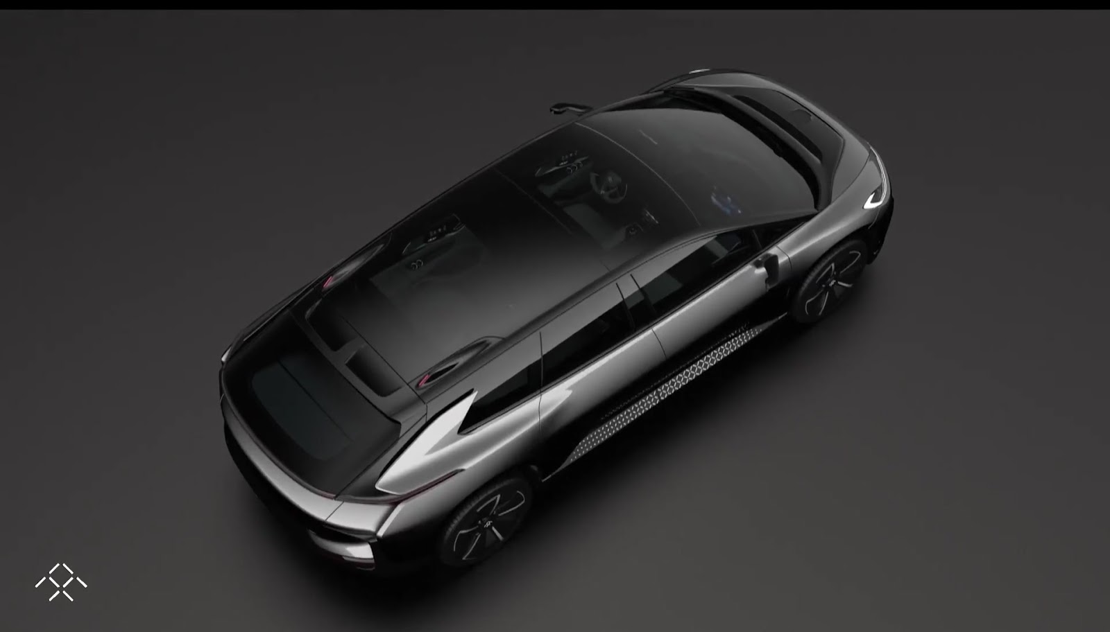 خودروی الکتریکی 1050 اسب‌بخاری فارادی فیوچر