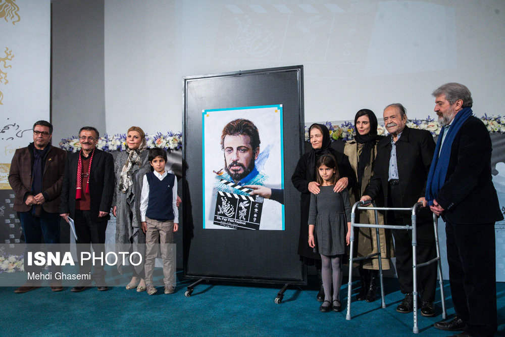 آیین رونمایی از پوستر جشنواره فیلم فجر (+عکس)