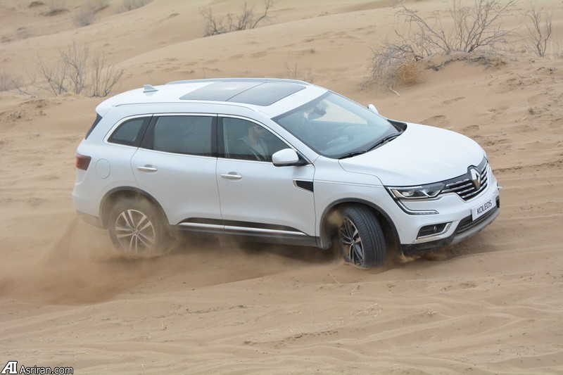 تست فنی کولئوس جدید در کویر/ شاسی بلند لوکس رنو چگونه است؟ (+عکس)