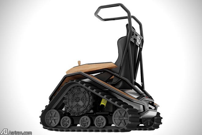 ویلچری برای فعالیت‌های خارج جاده‌ای!