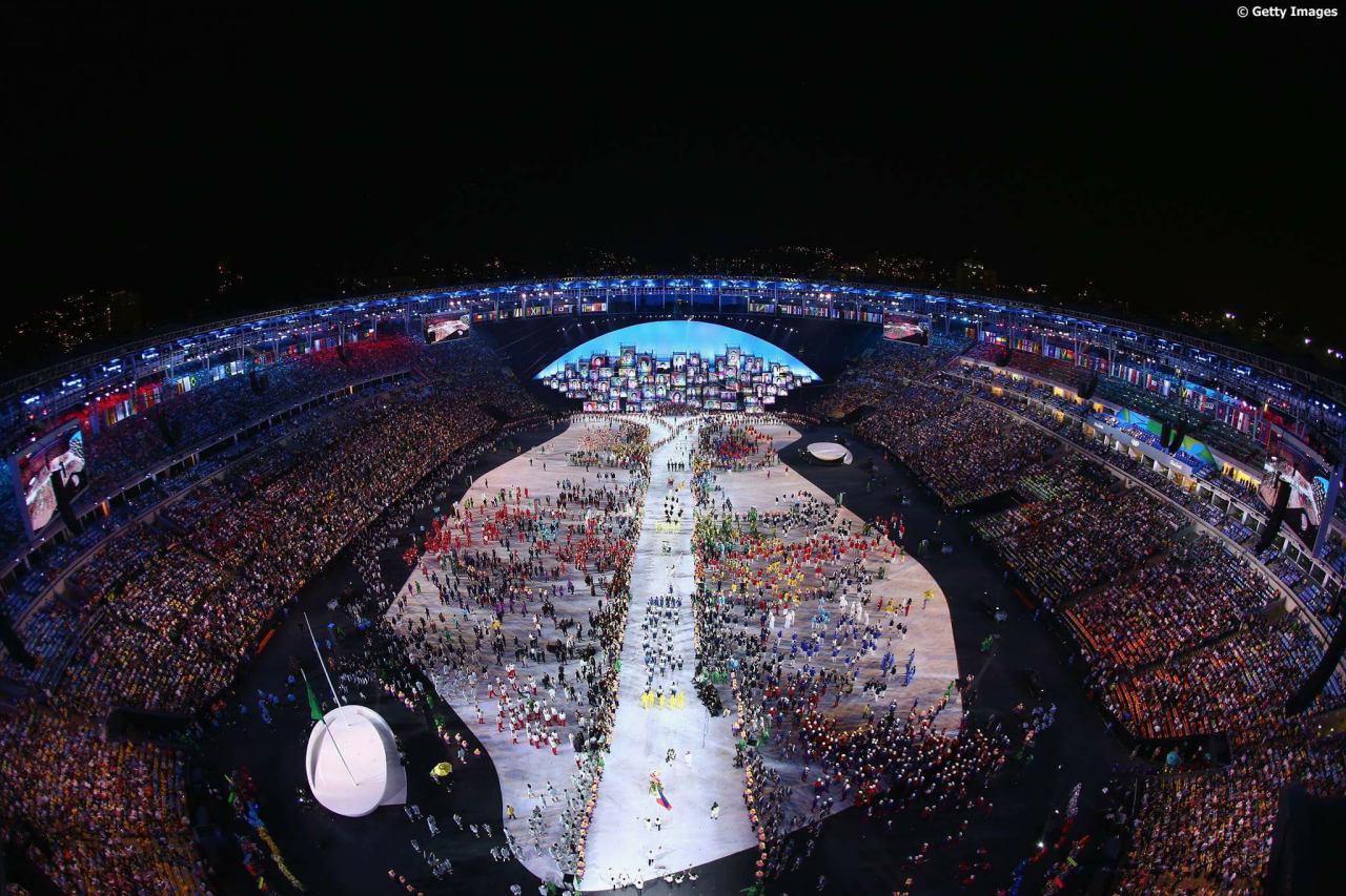 مراسم افتتاحیه المپیک 2016 ریو (+عکس و فیلم)
