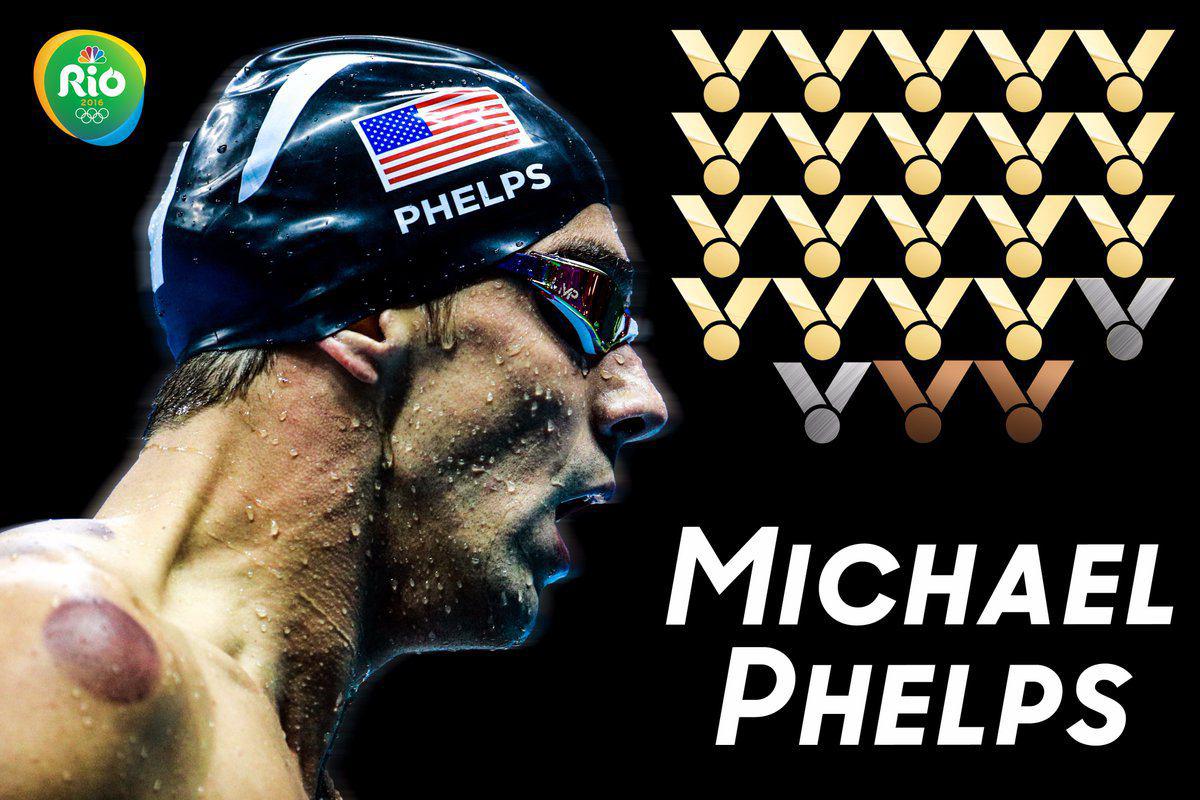 راز لکّه‌های بنفش روی بدن فلپس چیست؟(عکس)