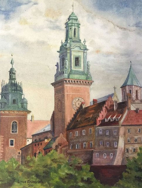 حراج یک نقاشی که از «هیتلر»‌ دزدیده شد (+عکس)