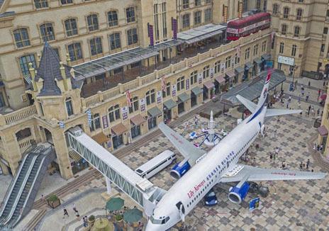 خلاقیت چینی‌ها در تغییر کاربری هواپیمای به رستوران (+عکس)