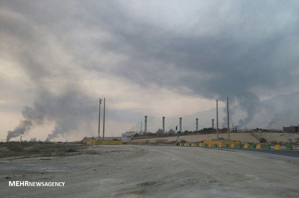 آلودگی هوا در عسلویه (+عکس)