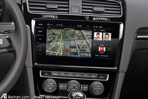 رونمایی از فیسلیفت جدید گلف فولکسواگن 2017 رونمایی از فیسلیفت جدید گلف فولکسواگن 2017