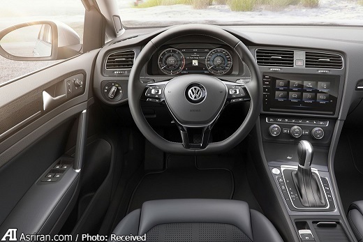رونمایی از فیسلیفت جدید گلف فولکسواگن 2017 رونمایی از فیسلیفت جدید گلف فولکسواگن 2017
