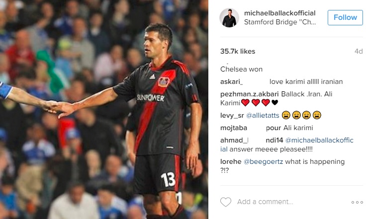 هجوم دیگری از کاربران ایرانی اینبار به پیج بالاک(+عکس)