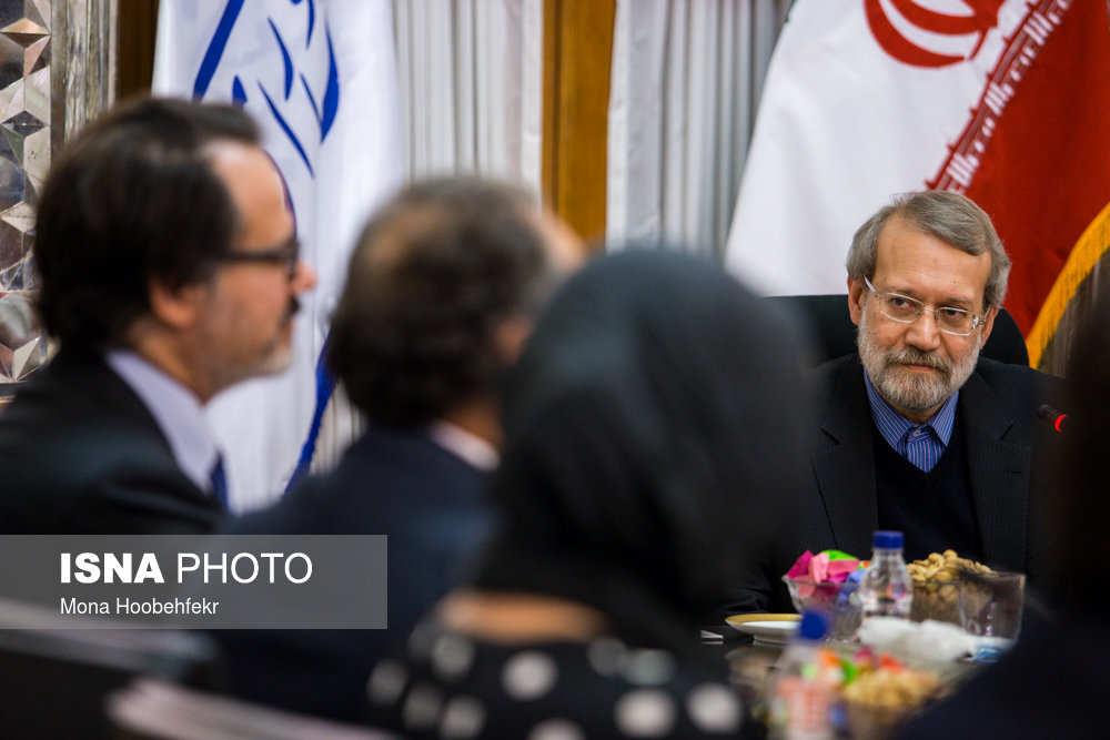 دیدار رئیس کمسیون روابط خارجی مجلس پرتغال با لاریجانی (+عکس)