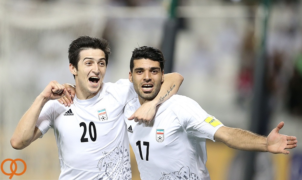 قطر 0 - 1  ایران /   3 امتیاز طلایی تیم کی روش (+جدول)