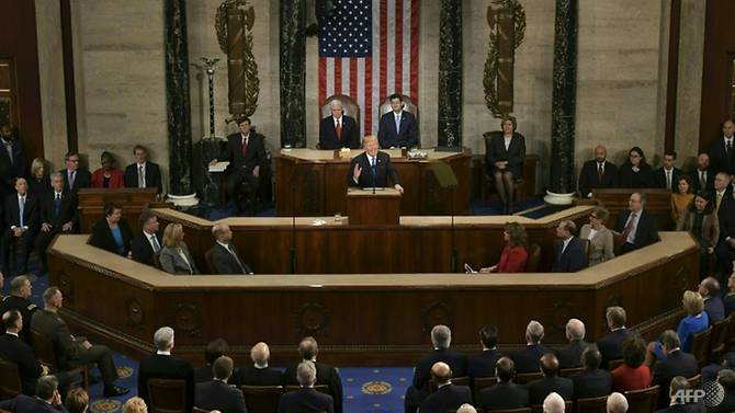 اشارات ترامپ به ایران در نخستین نطق سالانه در کنگره