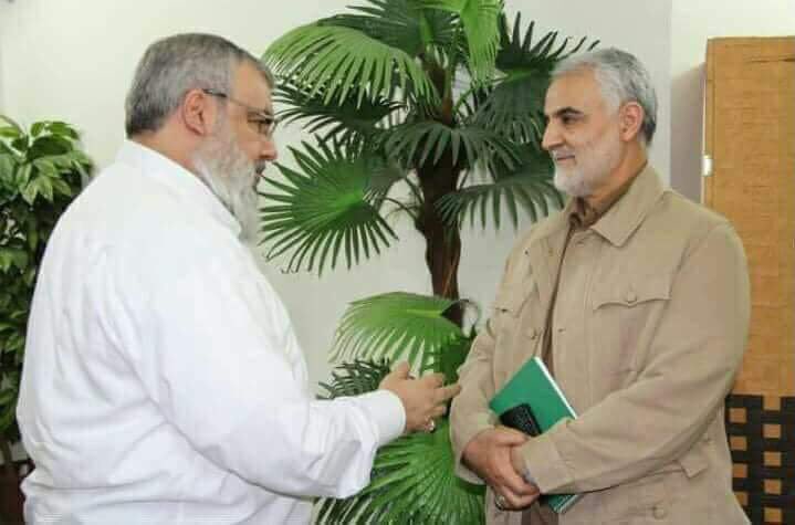 تصویری از دیدار سردار سلیمانی با دبیرکل حزب&zwnj;الله لبنان