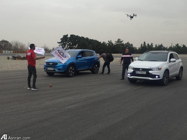مسابقه شتاب چری تیگو7 با خودروهای اروپایی، کره ای و ژاپنی ( + عکس)