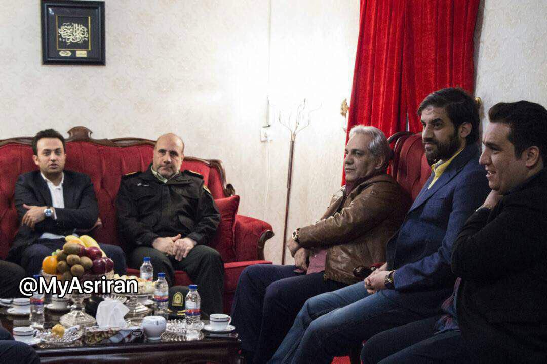 حضور سرزده رئیس پلیس تهران در برنامه &laquo;دورهمی&raquo; (+عکس)