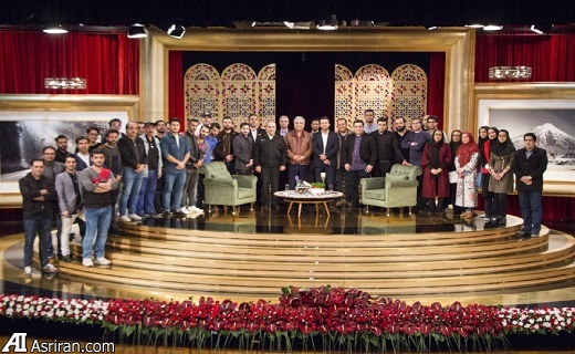 حضور سرزده رئیس پلیس تهران در برنامه &laquo;دورهمی&raquo; (+عکس)