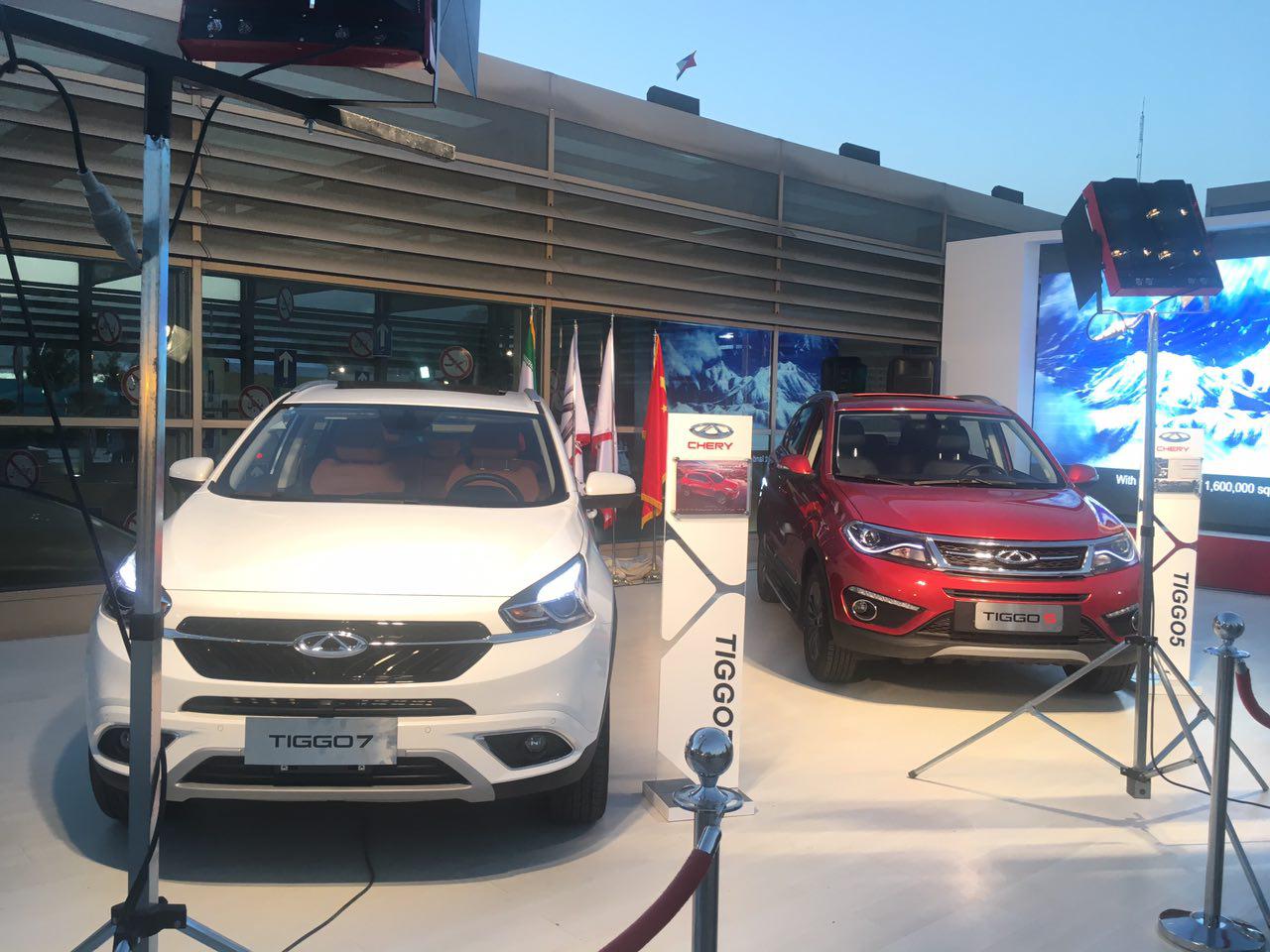 «کارشو» چری تیگو7 را برای اولین بار به برج میلاد آورد (+عکس)