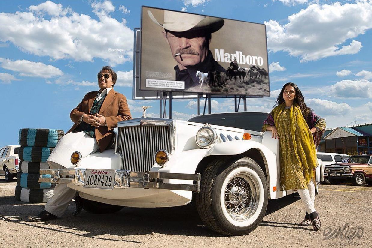 عکس متفاوت رضا عطاران در ارمنستان