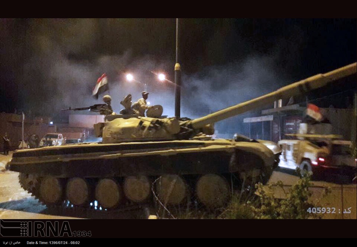 حرکت نیروهای عراقی به سمت کرکوک (+عکس)