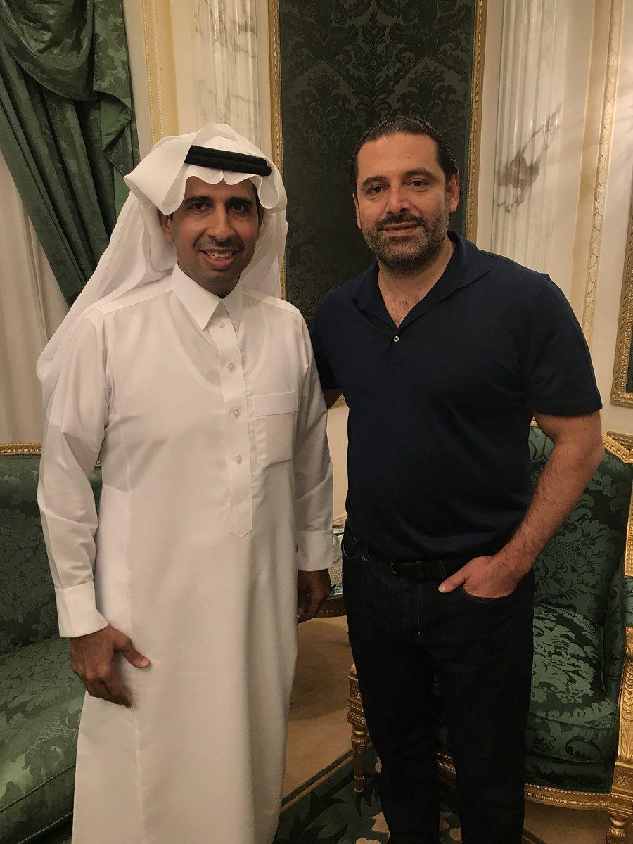 سعد الحریری در کنار سفیر جدید عربستان در لبنان (+عکس) سعد الحریری در کنار سفیر جدید عربستان در لبنان (+عکس)