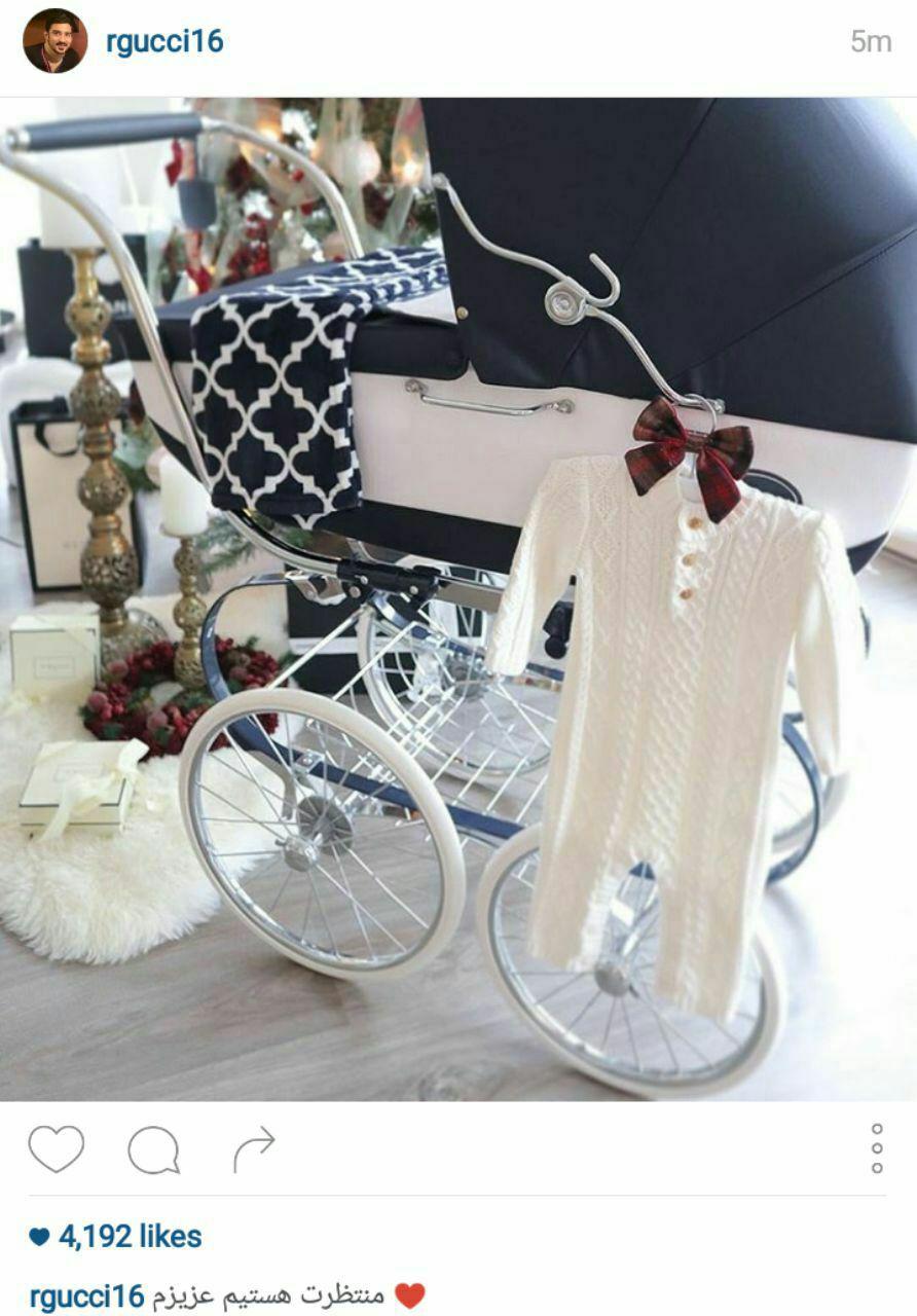 لژیونر ایرانی پدر شد (عکس)