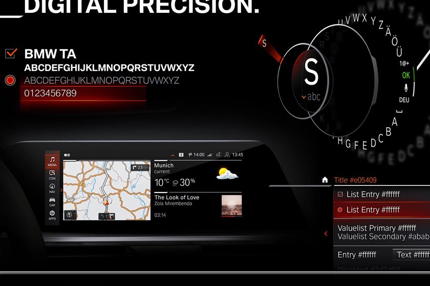 نسل آینده تجهیزات اطلاعات و سرگرمی دیجیتالی در ب&zwnj;ام&zwnj;و