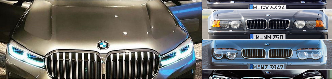 بررسی هفت نسل سری 7 ب&zwnj;ام&zwnj;و (+تصاویر)