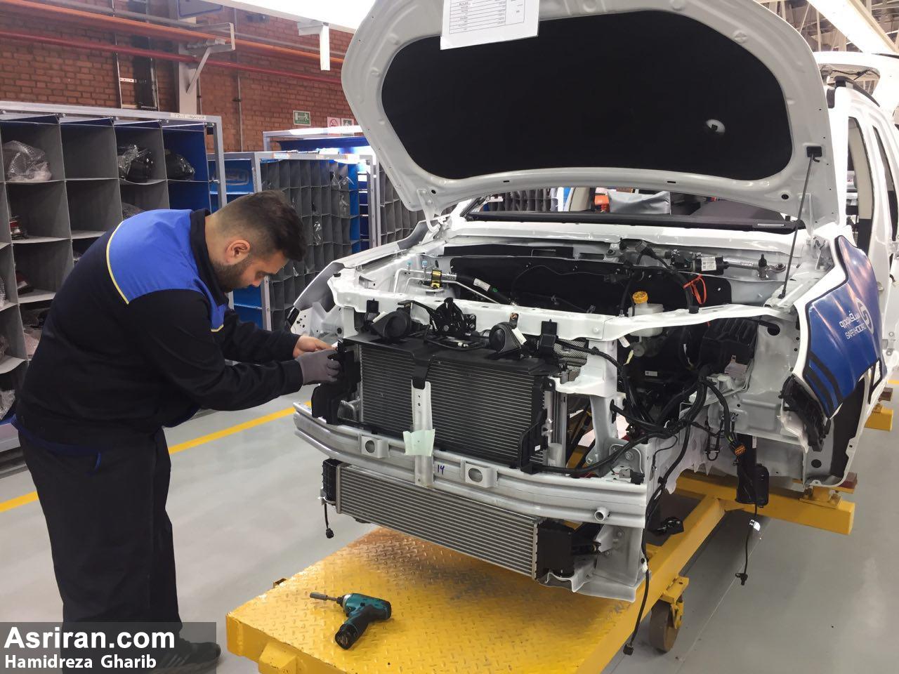 تولید خودرو شاسی بلند بیسو در ایران آغاز شد (+عکس)