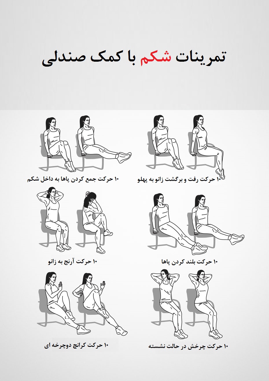 ورزش&zwnj;هایی برای کارمندان (+تصاویر)