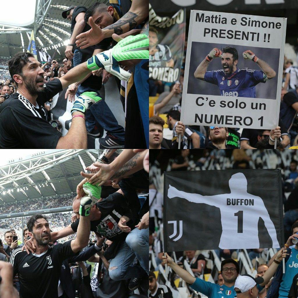 خداحافظی بوفون از یوونتوس (عکس)