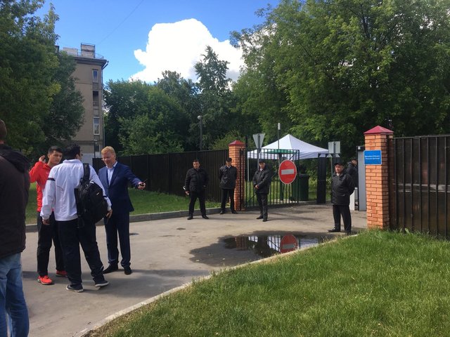 تدابیر امنیتی شدید در محل تمرین تیم ملی (+عکس) تدابیر امنیتی شدید در محل تمرین تیم ملی (+عکس)