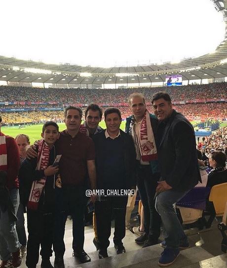 قلعه نویی در فينال ليگ قهرمانان اروپا (فیلم)