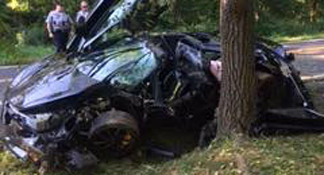 نابودی مک&zwnj;لارن 720s  یک روز پس از خرید