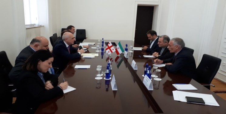 دیدار سفیر ایران با وزیر امور خارجه گرجستان