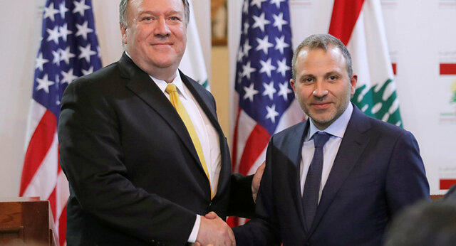 حمله پامپئو به حزب&zwnj;الله در دیدار با رهبران لبنان